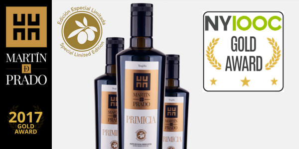 Blend Primicia de MartÃ­n de Prado obtiene la Medalla de Oro en la â€œNew York International Olive Oil Competitionâ€.
