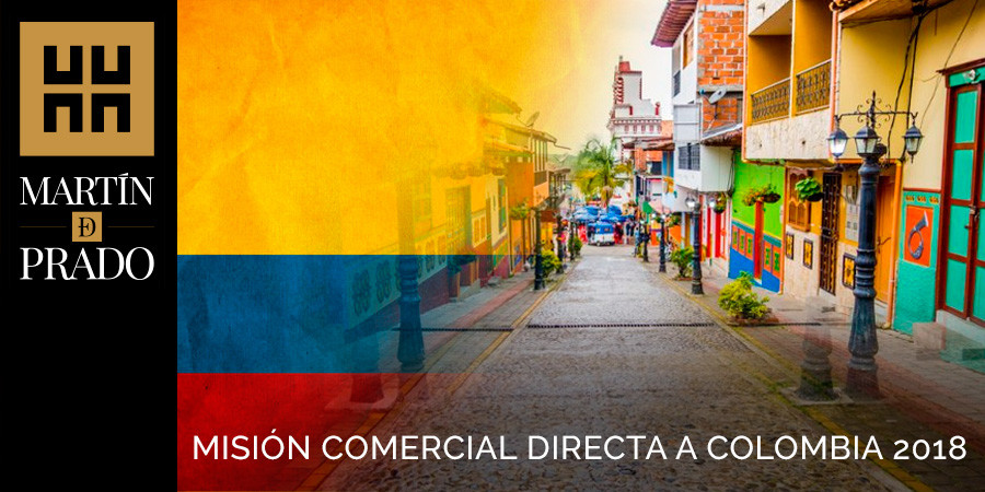 MARTÍN DE PRADO participará en la Misión Comercial Directa a Colombia 2018