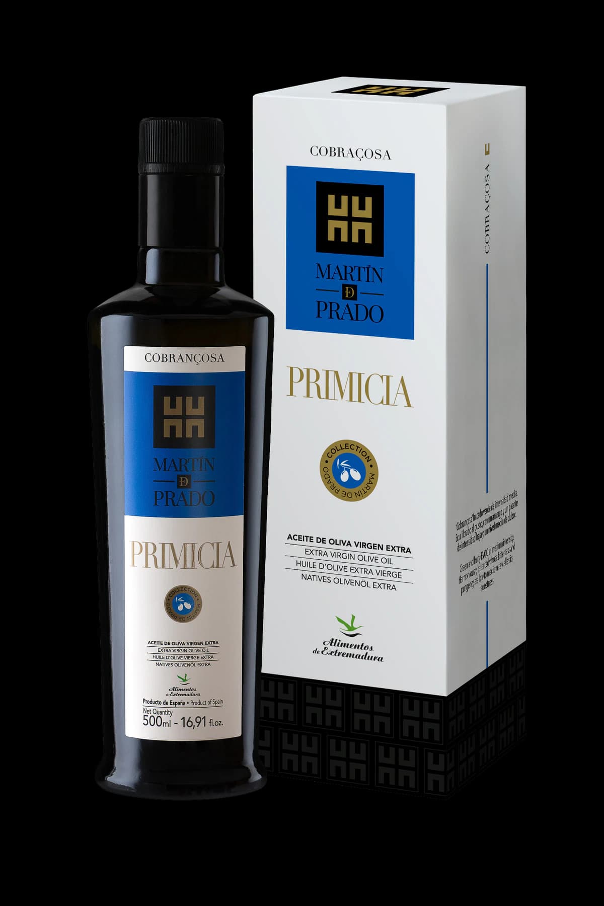 Primicia Cobrançosa 500 ml · Estuche
